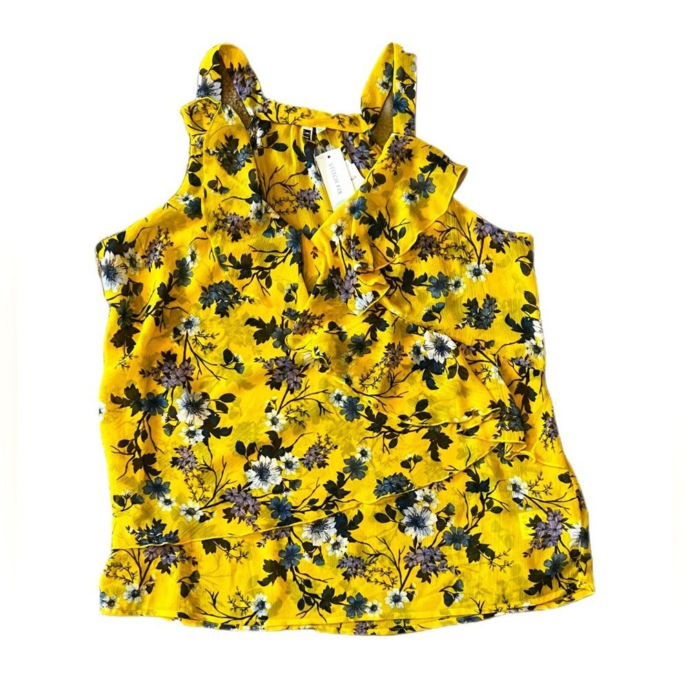 Ruffle tank top